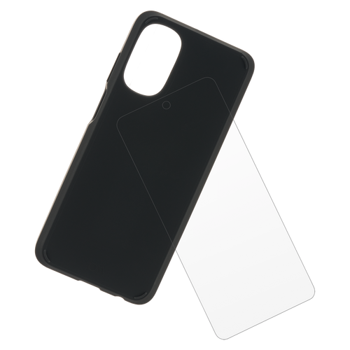 Case-mate - Protection Pack Tough Case and Glass Screen Protector for Motorola Moto G 5G 2022 - Black